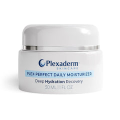 Plexaderm Daily Face Moisturizer with hyaluronic acid hydrates for long lasting moisture.