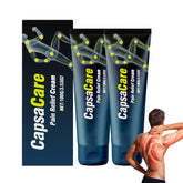 Pnylqo Capsacare Neuropathy Cream packaging demonstrates portable on the go relief.
