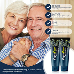 Pnylqo Capsacare texture reveals a fast absorbing, non greasy formula for daily use.