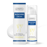 Pobemy Skin Bleaching Cream bottle shown for gentle daily brightening and moisturization.