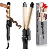Podiality 2-in-1 hair straightener and curler for versatile styling across hair types.