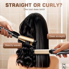 Podiality adjustable temperature up to 450F for customized styling.