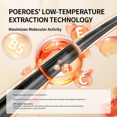 POEROES Hair Oil ingredients feature argan and avocado oils for deep conditioning.