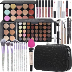 Pomcral makeup kit 40-color palette offers versatile hues for day-to-night looks