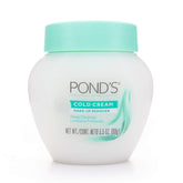 POND'S Cold Cream Cleanser jar close-up showing creamy texture for gentle makeup removal