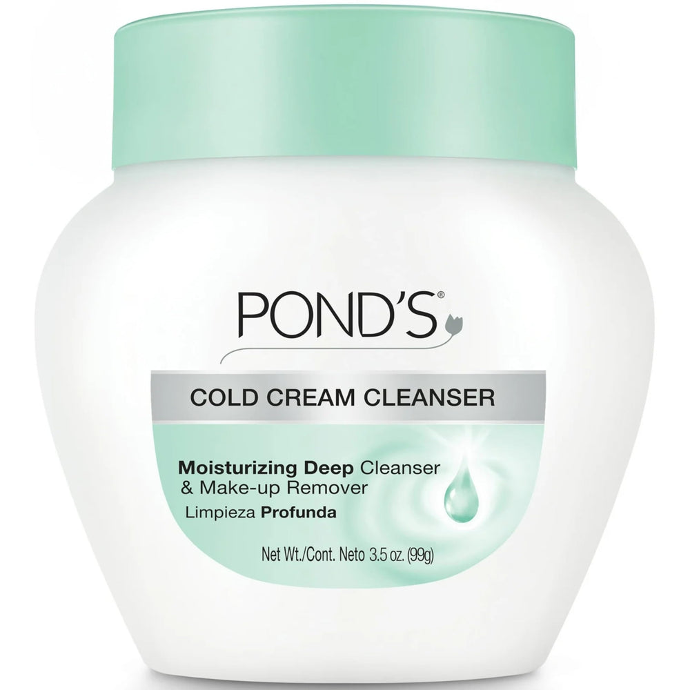 Pond's Cold Cream Cleanser two-pack displayed for at-home cleansing routine.