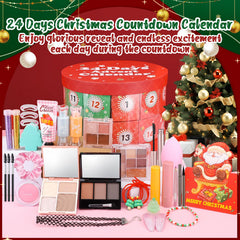 Ponhey Advent Calendar blush and mascara for quick, radiant touch-ups.