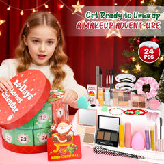 Ponhey Advent Calendar lipstick and gloss for long-lasting color.