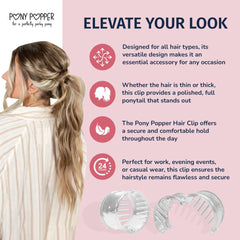 Pony Popper Clip estilos variados para cualquier ocasión