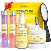 POP MODERN.C pedicure set rose-lavender soak, relaxing foot bath and soft skin.