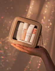 Popvibe light gold hardware detail enhances style and secure closure