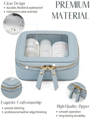 Popvibe mini size 5x4.7x2 inches demonstrates portable organization for daily essentials.