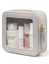 Popvibe small cosmetic bag with clear panel enables quick travel-access to essentials