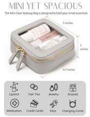 Popvibe waterproof makeup bag guards against spills while traveling