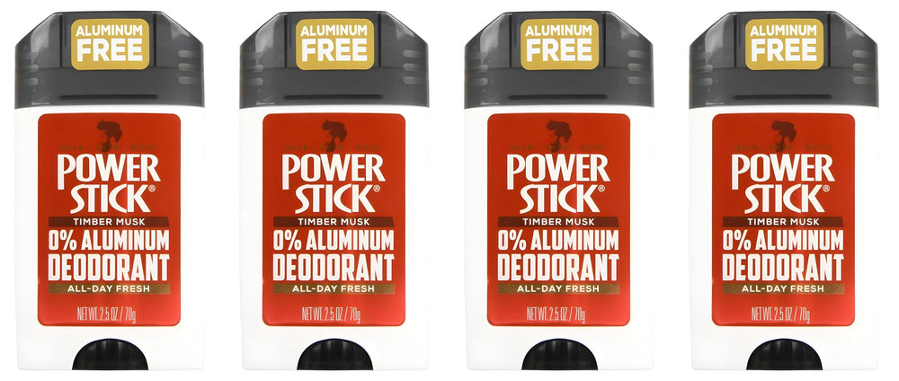 Power Stick Timber Musk deodorant stick front view for daily freshness