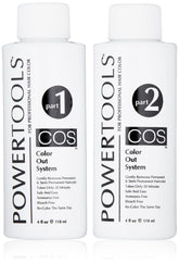 POWERTOOLS COS bottle close-up highlighting fast color removal capability