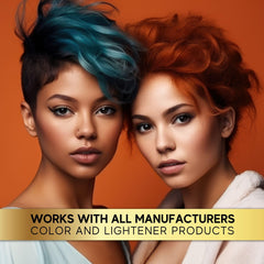 POWERTOOLS STB helps soothe irritated scalp areas during dye application