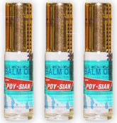 POY-SIAN Thai PIM-Saen balm oil roll-on bottle close-up for easy application and comfort