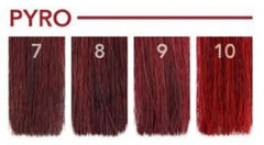 P.R. Pulp Riot Pyro swatches reveal vibrant, fade-resistant color choices.