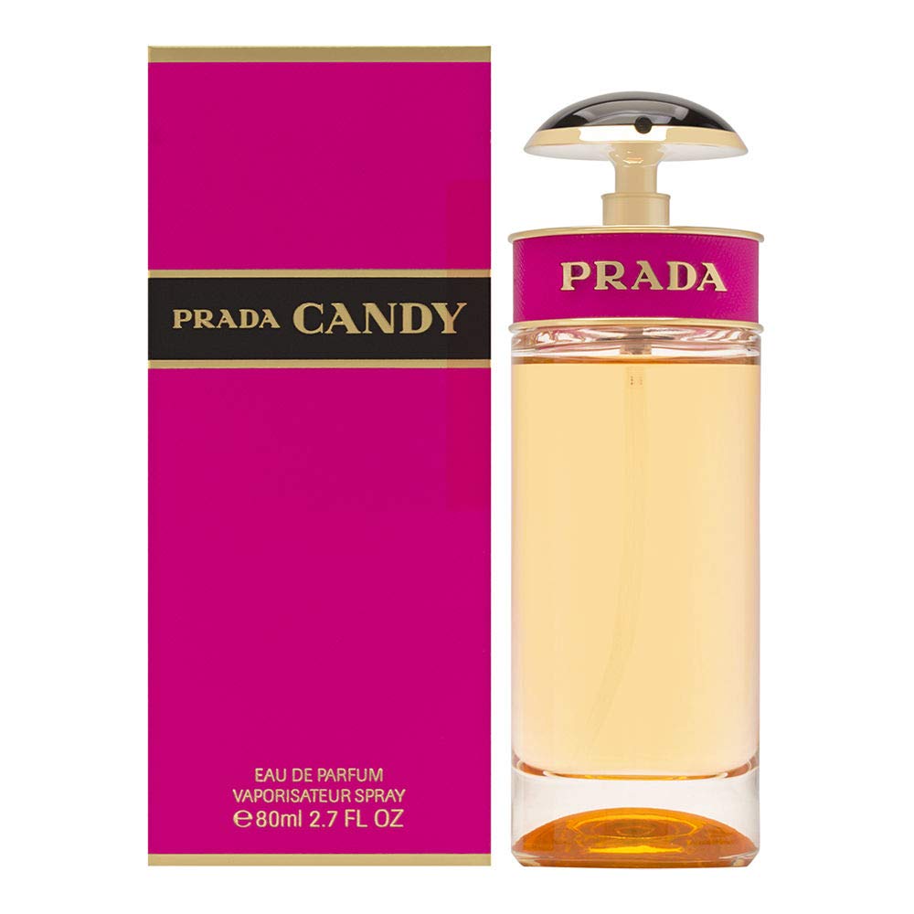 Prada Candy EDP bottle ready for day or evening wear, offering a versatile luxury scent.