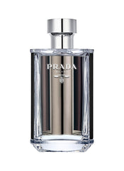 Prada L'Homme EDT bottle front, refined and office-ready.