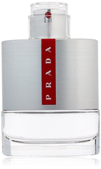Prada Luna Rossa for Men bottle front for lasting confidence and fresh presence.