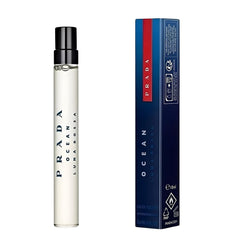 Prada Luna Rossa Ocean EDT bottle close-up for everyday freshness and style.
