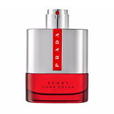 Prada Luna Rossa Sport bottle front shows sleek design for daily confidence.