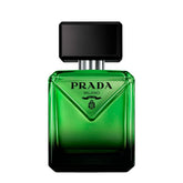 Prada Paradigme bottle-front view signals refined presence for daily wear