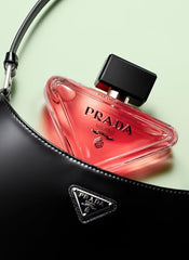 Prada Paradoxe Intense refillable spray cap highlights eco-friendly luxury