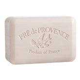 Pre de Provence Amande almond soap bar pack demonstrates nourishing cleansing with shea butter