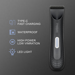 Predyee LED light helps reveal hairs for precise trimming.