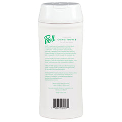 Prell 2-in-1 light conditioning swirl suggests light conditioning for easy styling.