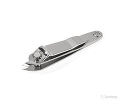 Premax cuticle clipper with sleek silver finish for precise trimming and salon-ready nails