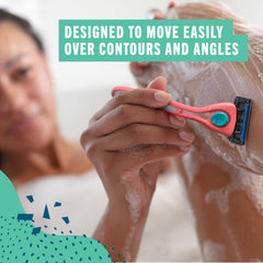 Preserve Shave refills 4-pack showcased for convenient, reusable shaving.