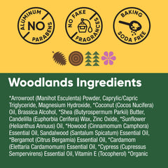 Pretty Frank arrowroot powder provides moisture absorption to help you stay dry.
