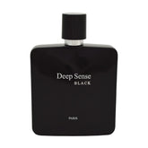 Prime COllection Deep Sense Black EDP bottle—balanced wood and citrus notes for evening wear.