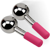 PRIME Fitness ice globes closeup with cooling action for refreshed facial skin