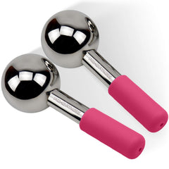PRIME Fitness ice globes closeup with cooling action for refreshed facial skin