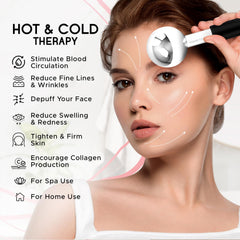 PRIME Fitness massager for face, neck and eyes boosts circulation and relaxation.