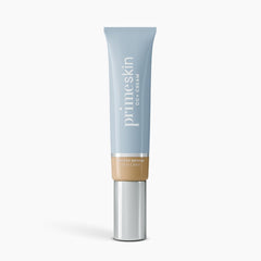 Prime Prometics PrimeSkin CC+ bottle demonstrates hydrating, long-lasting soft-matte finish.