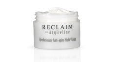 Principal Secret RECLAIM night-cream application on skin during routine improves nightly nourishment.
