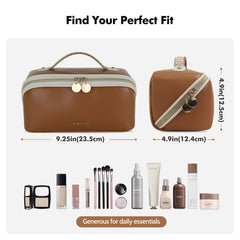 Prite bag reinforced handle detail for comfortable carrying during travel