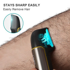PRITECH body trimmer for wet and dry grooming in shower or on dry skin