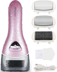 PRITECH electric foot callus remover kit ready for at-home pedicure sessions