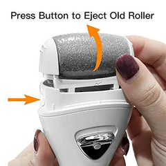 PRITECH extra-coarse roller close-up for tough dry skin