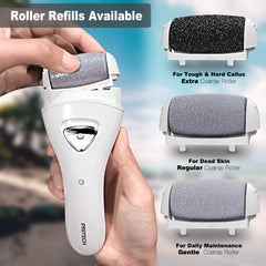 PRITECH foot callus remover ipx6 waterproof for easy rinsing after use