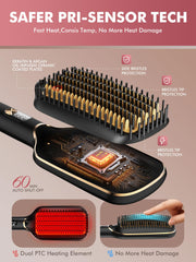 PRITECH device heat settings display for precise control