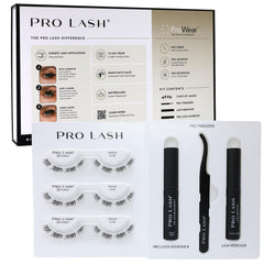Pro Lash ProWear Starter Lash Clusters Kit pack shot for bold volume and all-day wear.