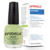 Probelle Anti-Bite bottle-front demonstrates a bitter deterrent for nails